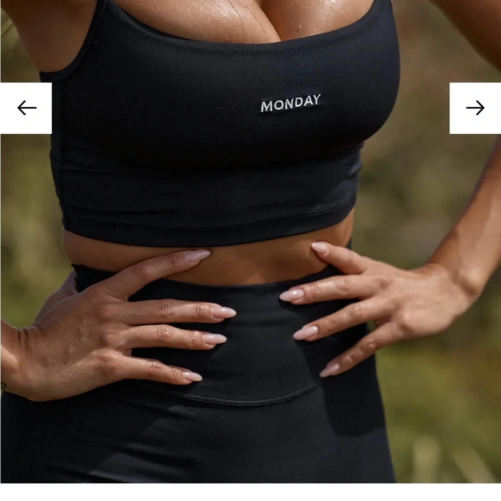 Monday Body Olympic tank in black 🖤 - Picture 4 of 6